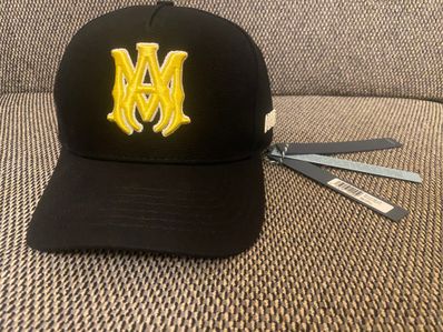 AMIRI Ma Canvas Hat "Black"