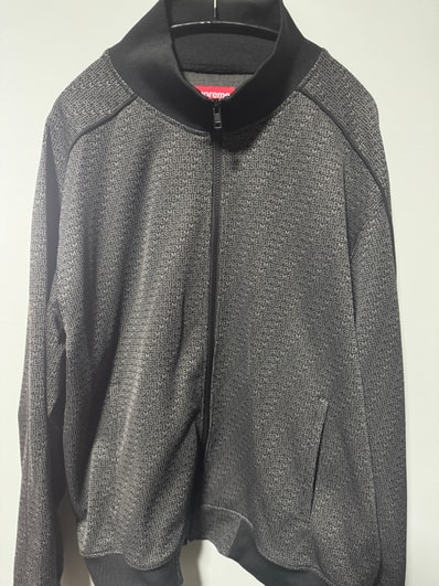 Supreme Repeat Track Jacket "Black"