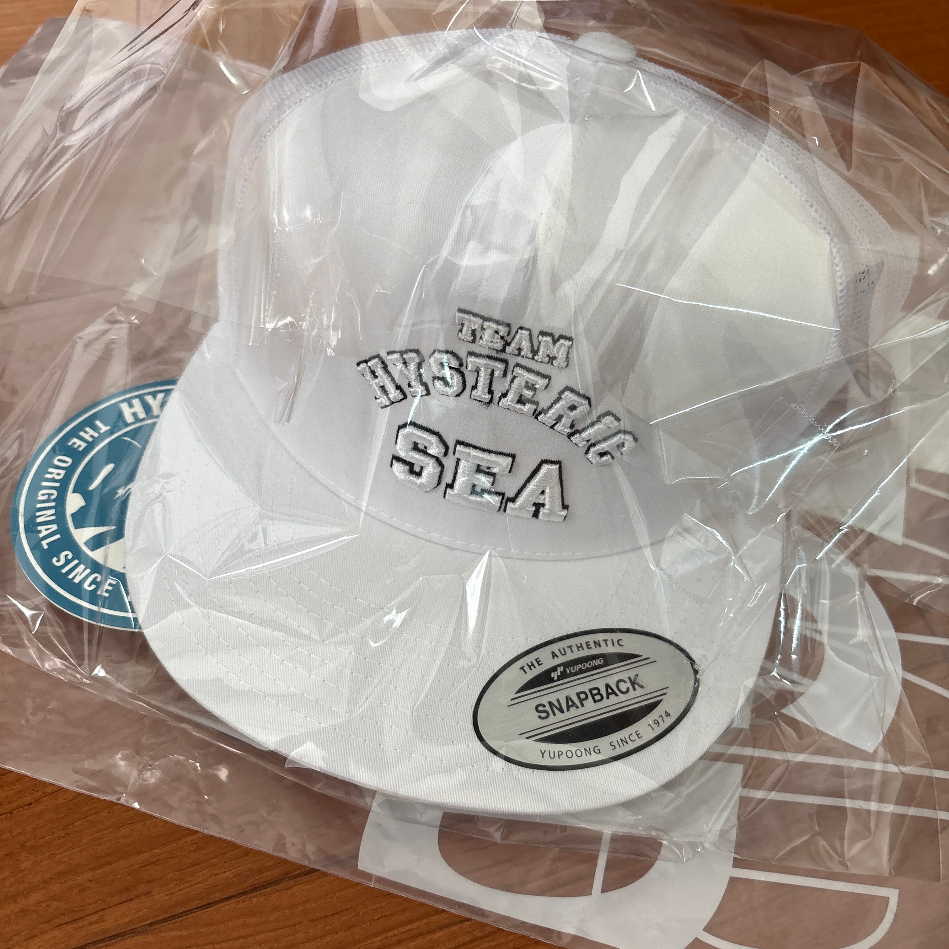 WIND AND SEA x HYSTERIC GLAMOUR Mesh Cap "White"