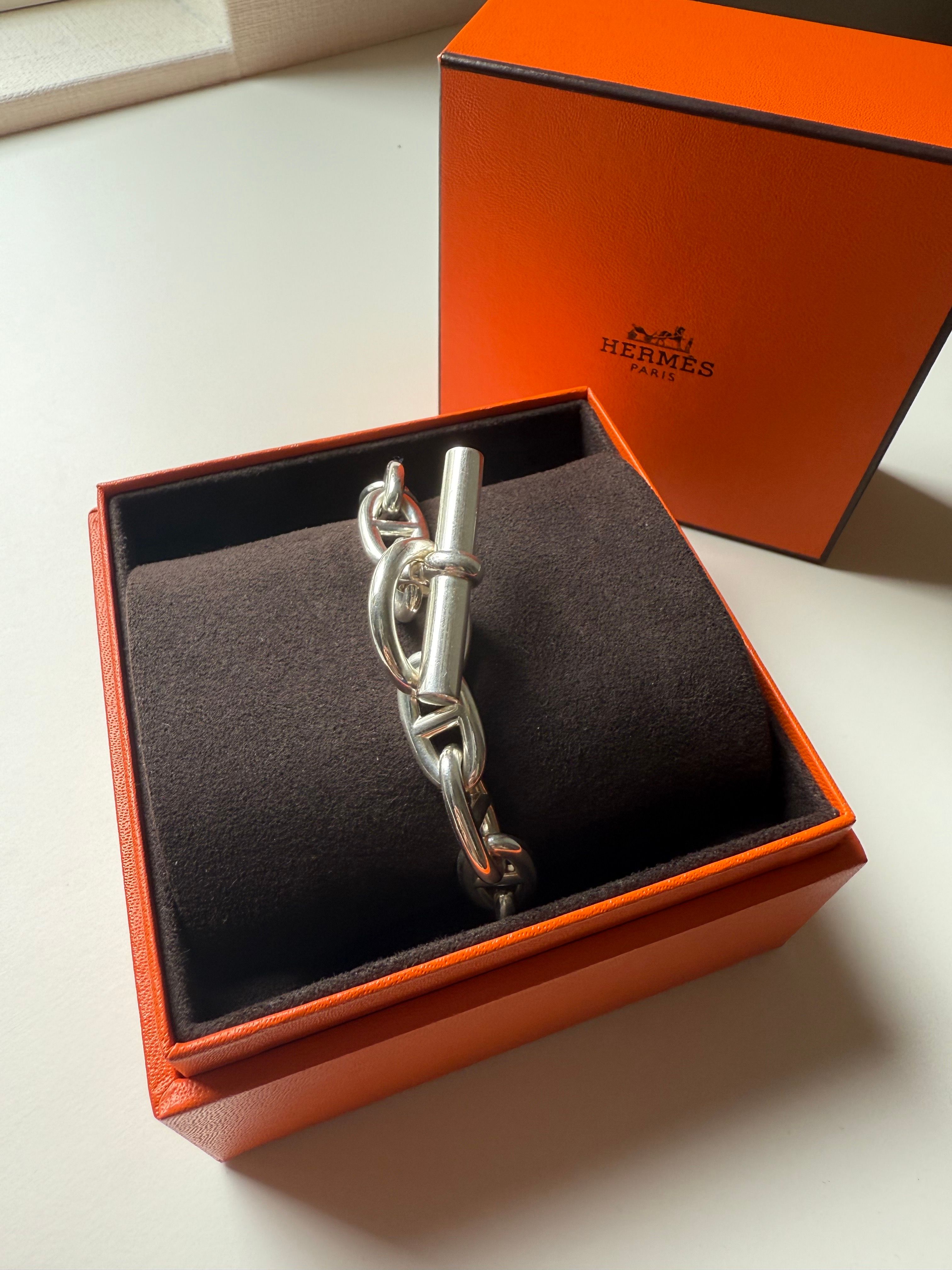 Hermes Chaine D'ancre GM Bracelet "Silver"