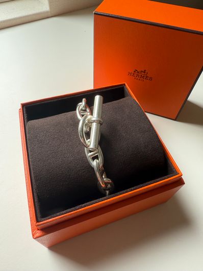 Hermes Chaine D'ancre GM Bracelet "Silver"