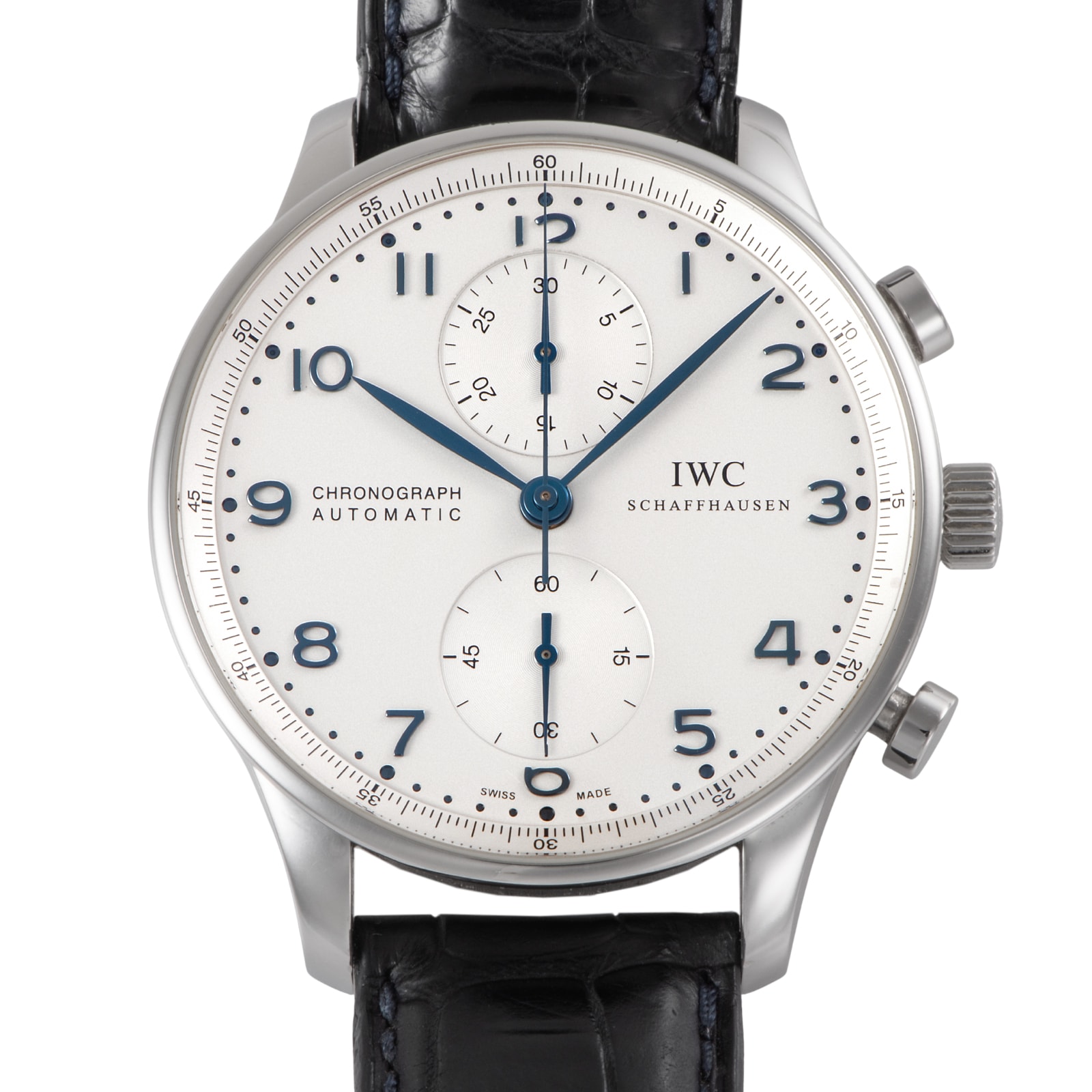IWC ポルトギーゼ クロノグラフ IW371446 ステンレススチール【中古】