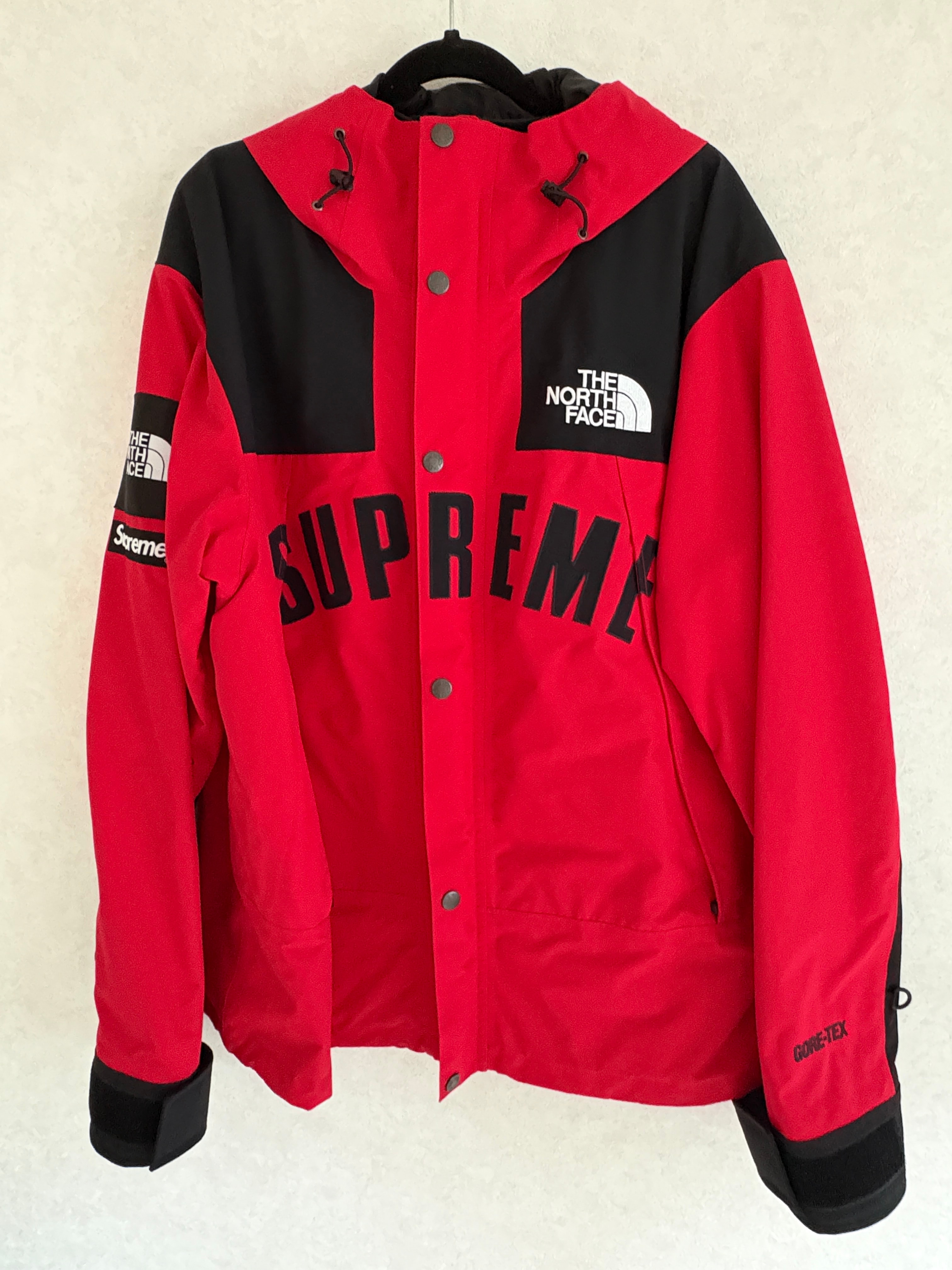 Supreme x The North Face Arc Logo Mountain Parka "Red"