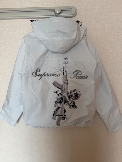 Supreme AOI Gore Tex Hooded Jacket "White"