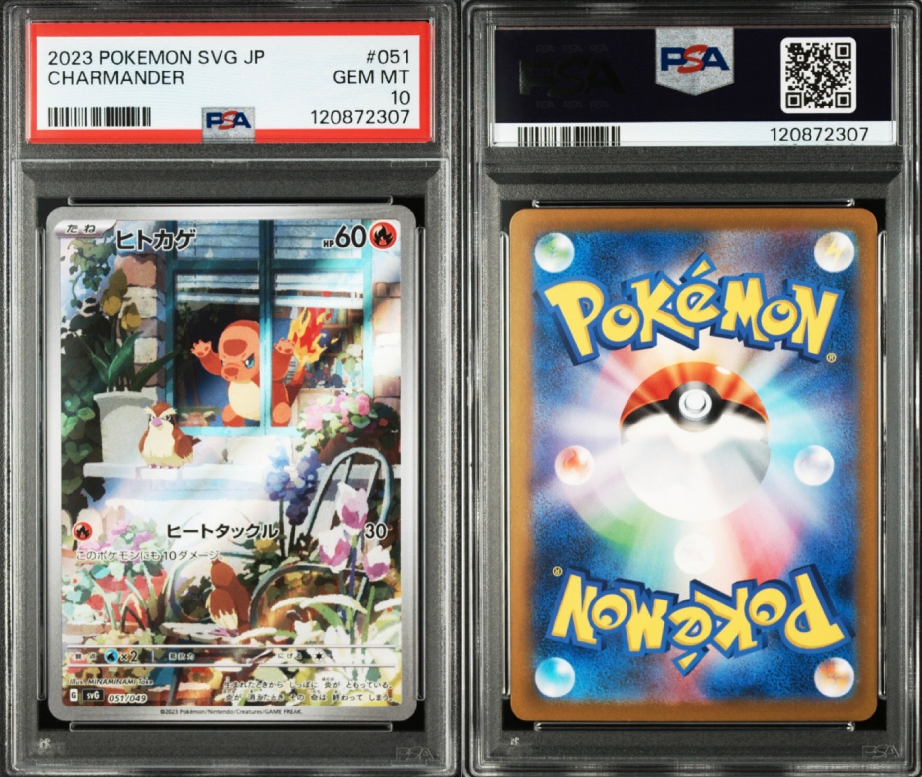 ヒトカゲ :フルイラスト [SVG 051/049](スペシャルデッキセットex「フシギバナ・リザードン・カメックス」)