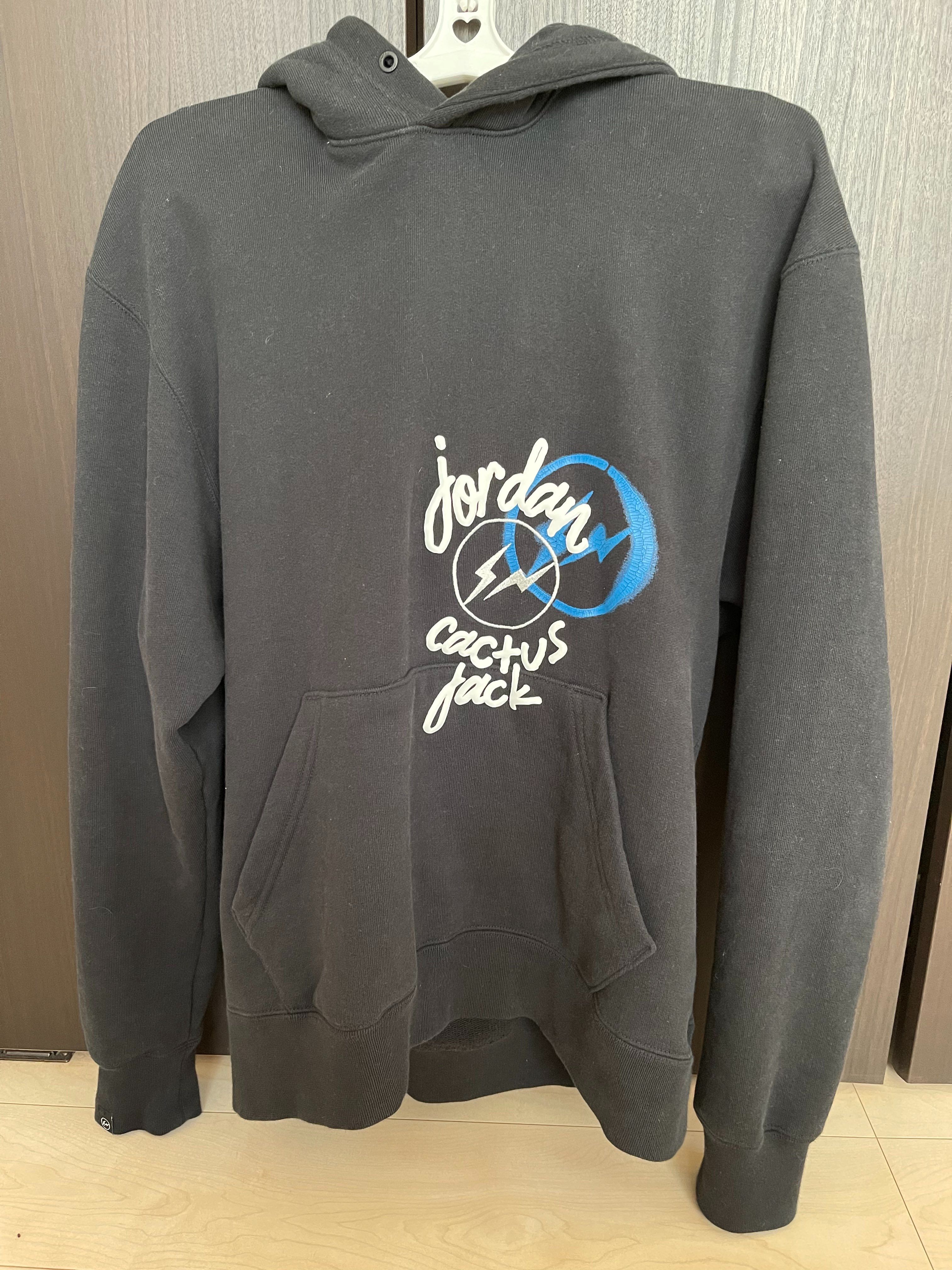 Air Jordan Travis Scott Fragment Hoodie "Black"
