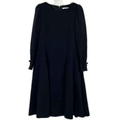 フォクシーニューヨーク 45653 25年製 ミッドナイトブルー Dress Joie ワンピース 40