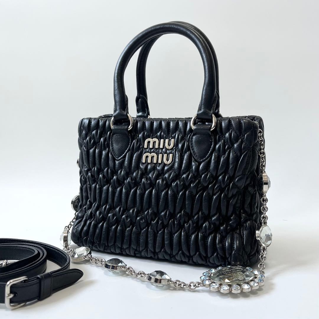 ミュウミュウ5BA251 ショルダーバッグ レディース