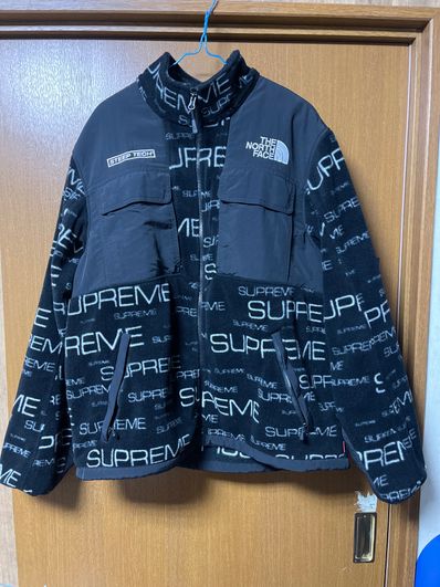 Supreme x The North Face Steep Tech Fleece Jacket "Black"