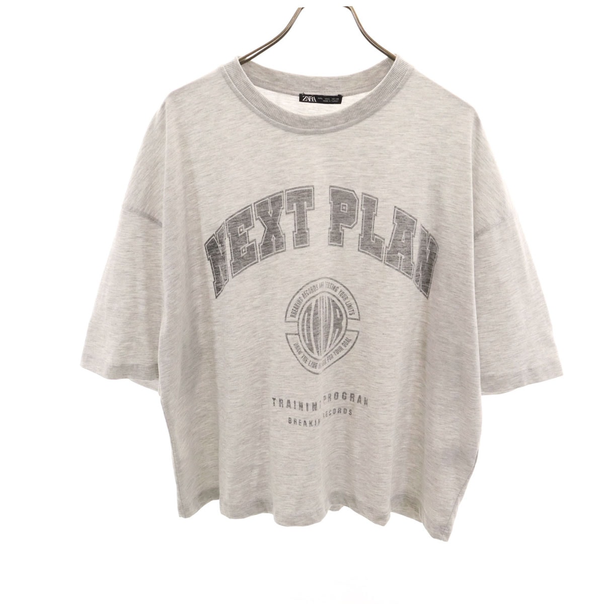 ZARA ザラ 半袖 Tシャツ L グレー