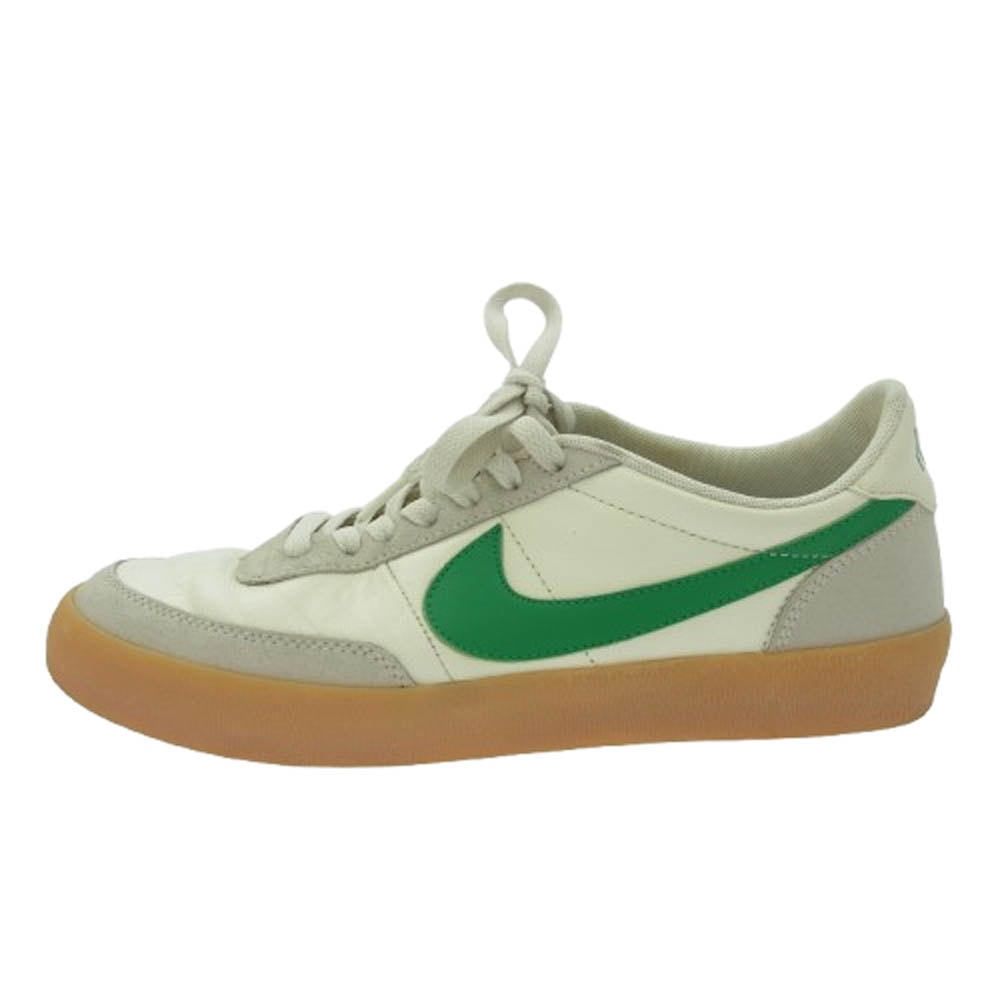 NIKE ナイキ スニーカー 432997-111 【観賞用】J.CREW Killshot 2 Leather Sail Lucid Green ジェイクルー キルショット2 レザー スニーカー ホワイト系 27cm【中古】
