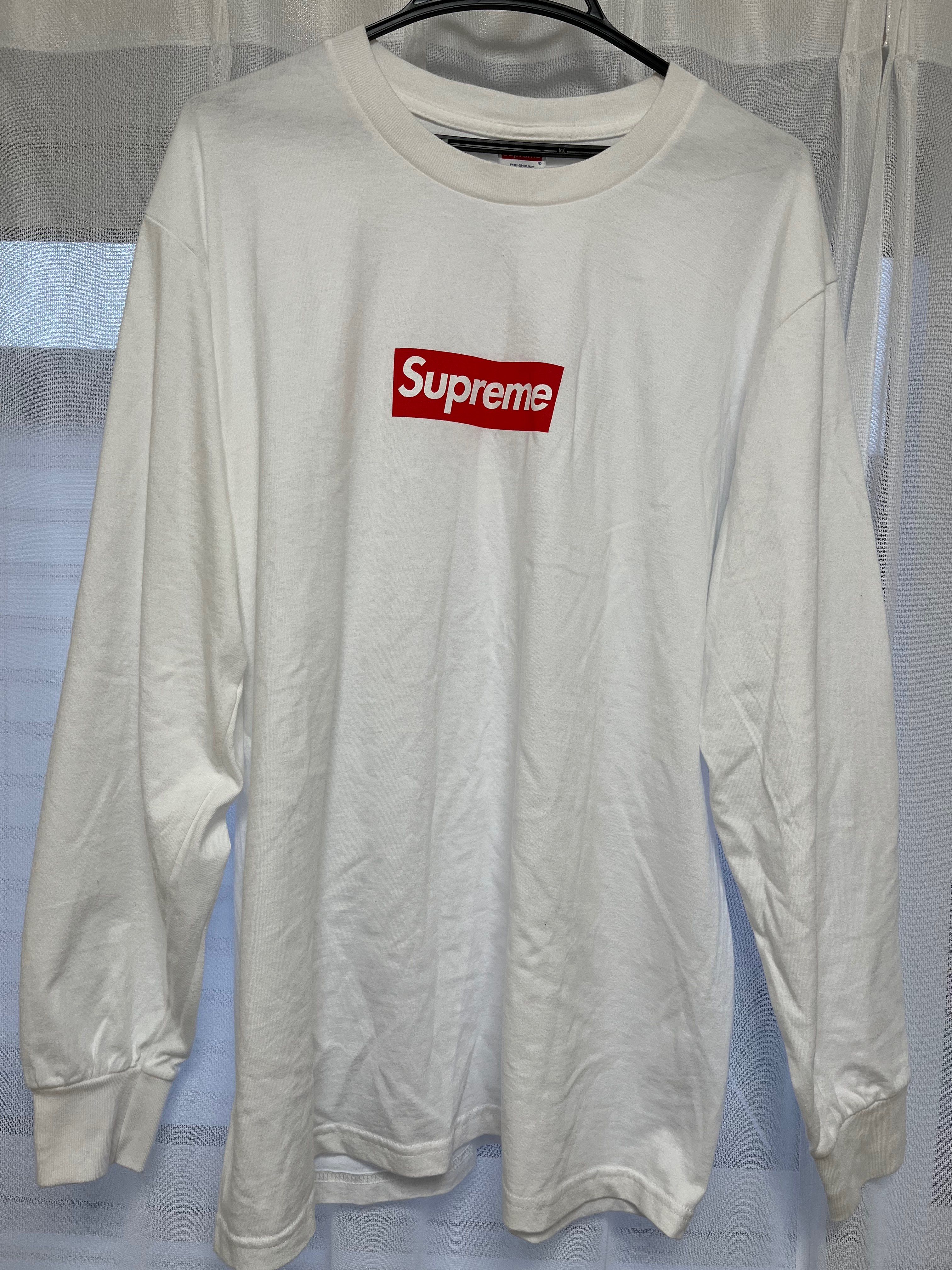 Supreme Box Logo L/S Tee "White"