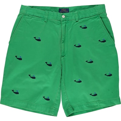古着 ラルフローレン Ralph Lauren POLO RALPH LAUREN 総柄 クジラ柄 チノショーツ ショートパンツ メンズw33相当/eaa615832