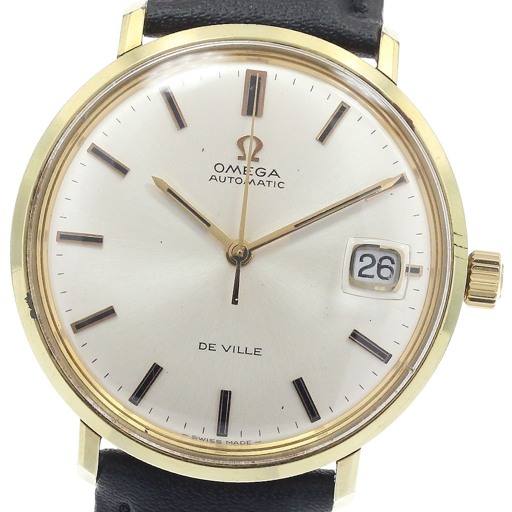 オメガ デビル デイト 166033-TOOL 106 メンズ 【中古】