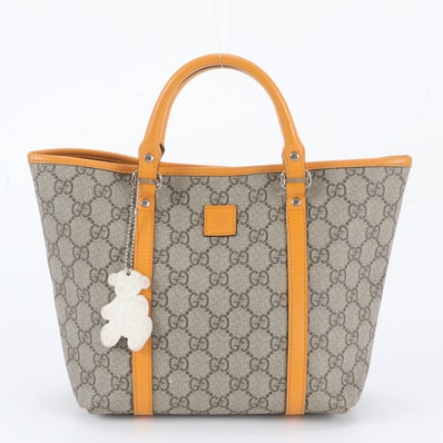 ■美品 グッチ GGスプリームチルドレンズ 297557 トート バッグ