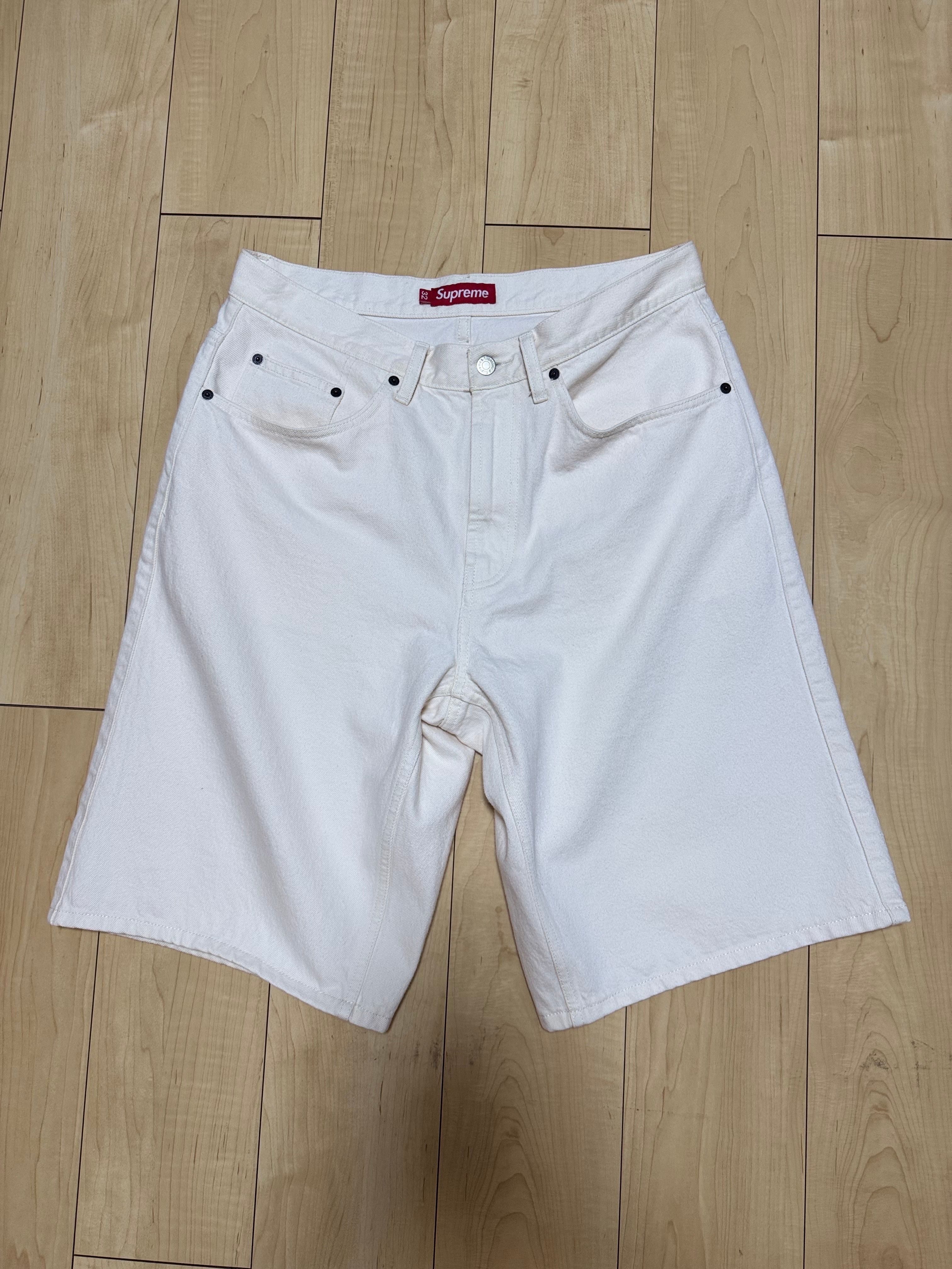 シュプリーム バギー デニム ショート "ナチュラル" (24SS)