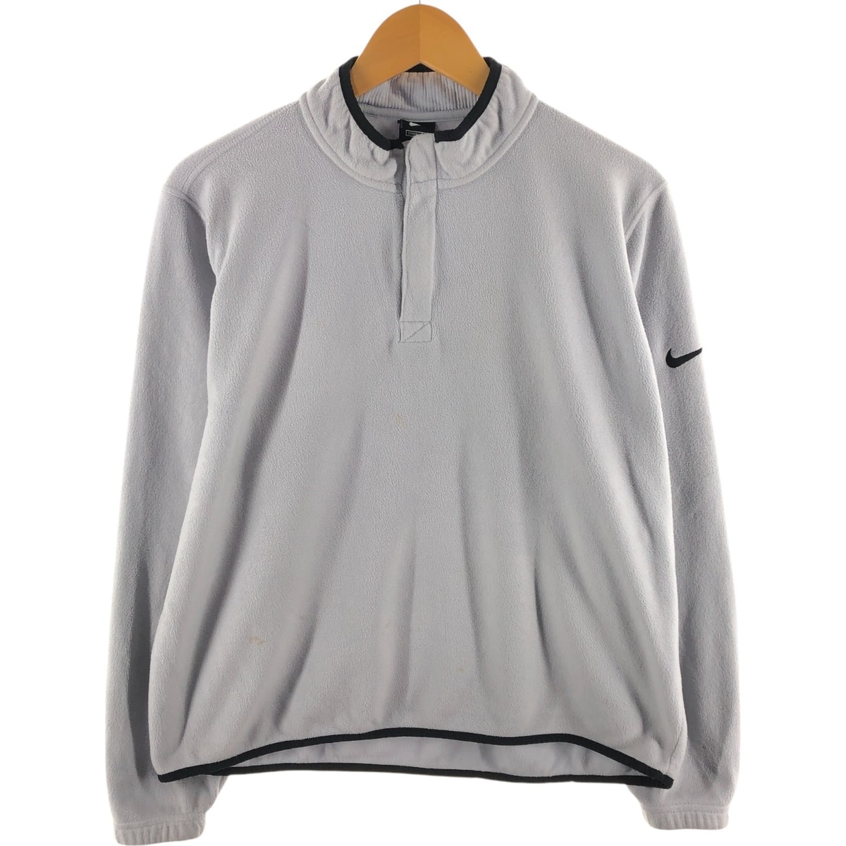 古着 ナイキ NIKE ハーフジップ フリースプルオーバージャケット メンズL相当/eaa455478