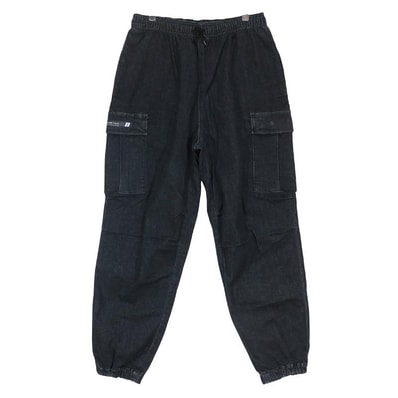 WTAPS ダブルタップス 22AW GIMMICK/TROUSERS/COTTON.DENIM 222WVDT-PTM02 ギミック トラウザーズ コットン デニム ブラック 6ポケット カーゴ パンツ サイズ02(M)