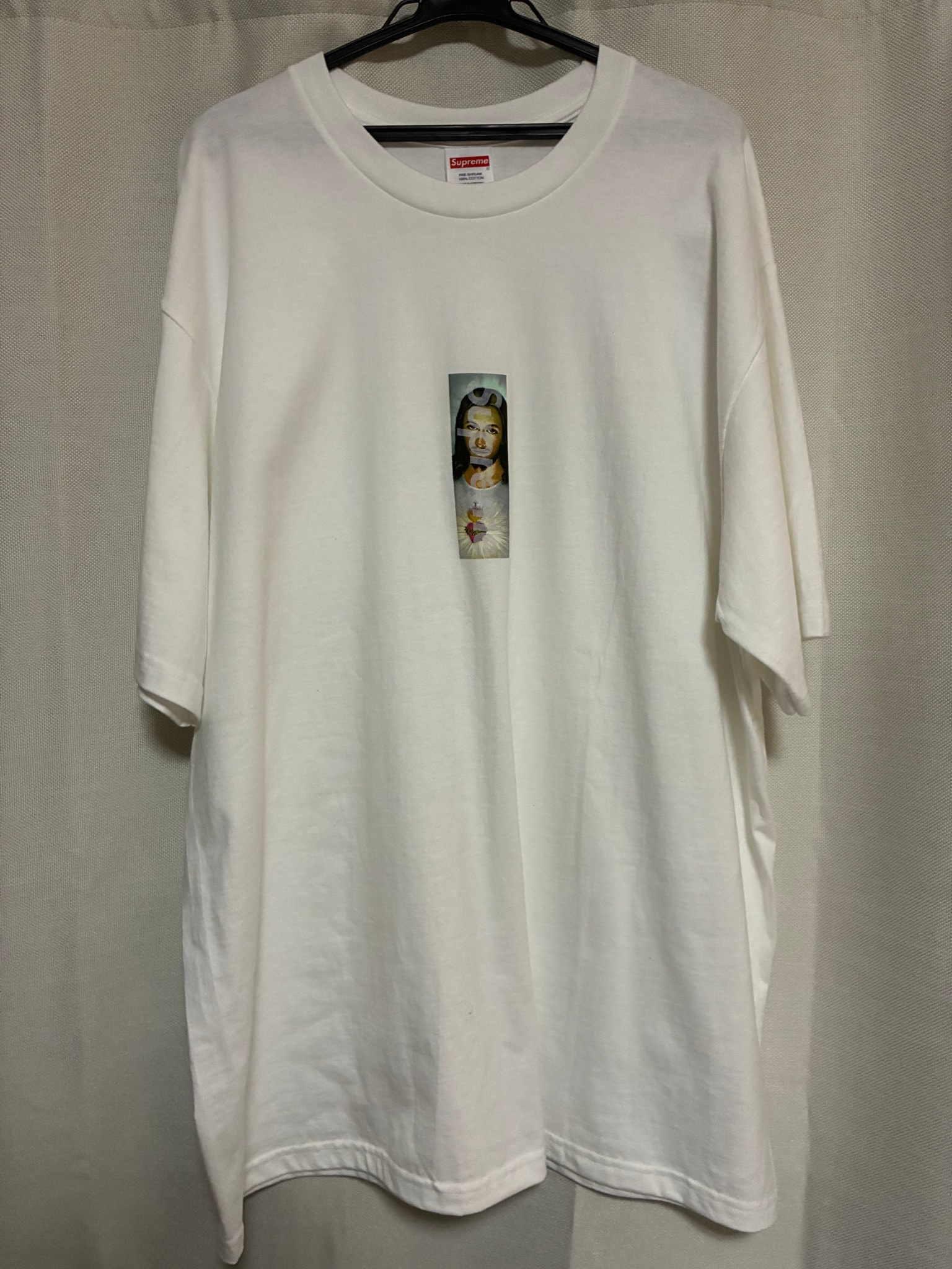 Supreme Prayer Card Box Logo Tee "White"