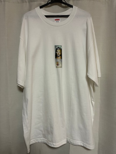 Supreme Prayer Card Box Logo Tee "White"