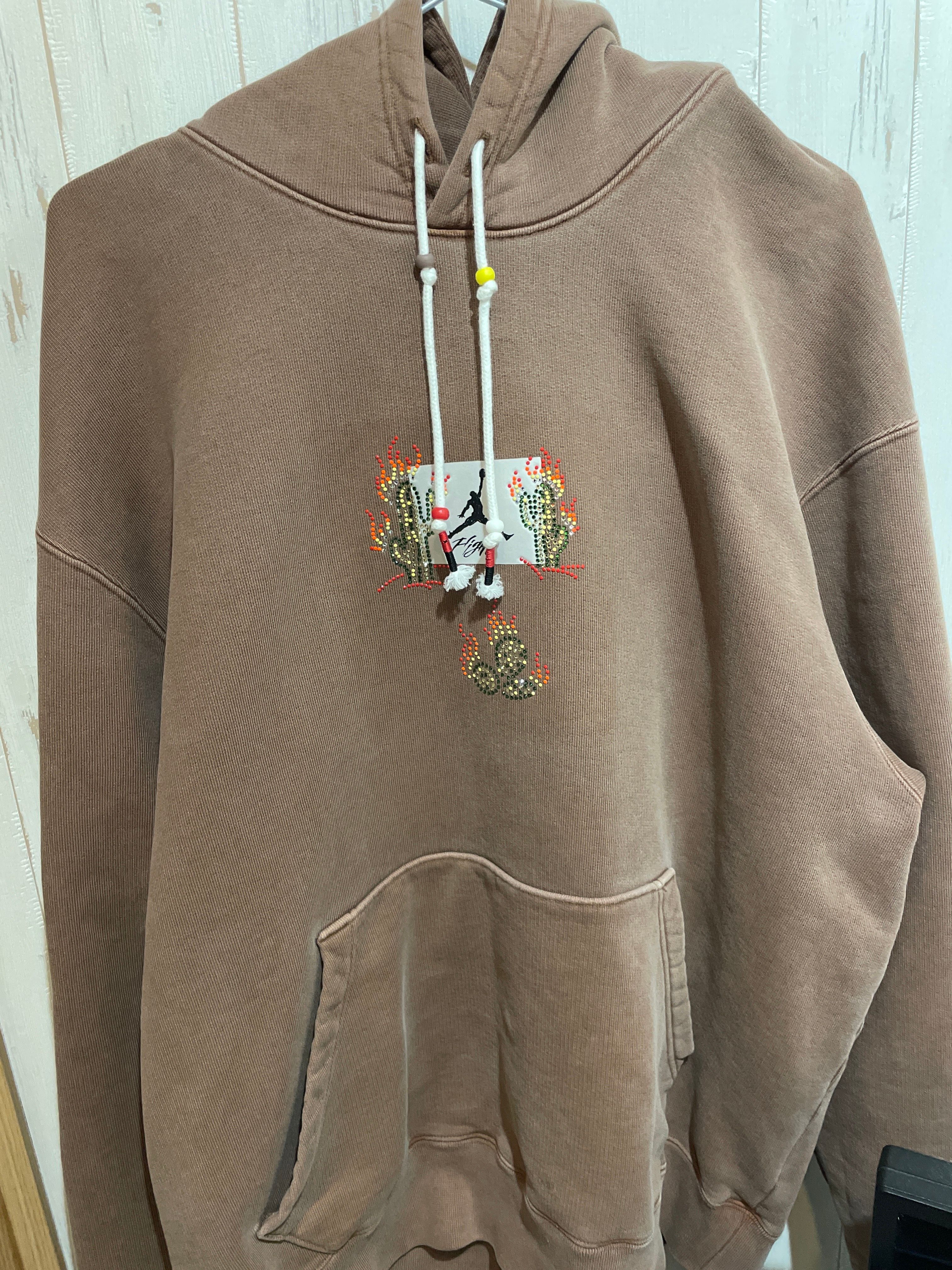 Travis Scott x Air Jordan Brand M J TS Hoodie "Archaeo Brown"