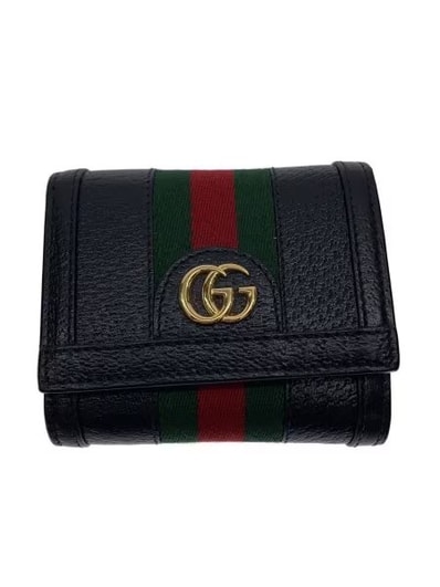GUCCI Ophidia GG Card Case Wallet "Black"