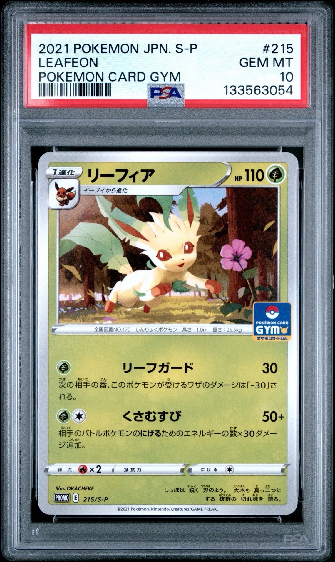 リーフィア: プロモ P [S-P 215](ポケモンカードゲーム ソード&シールド 「プロモカードパック 第7弾」)