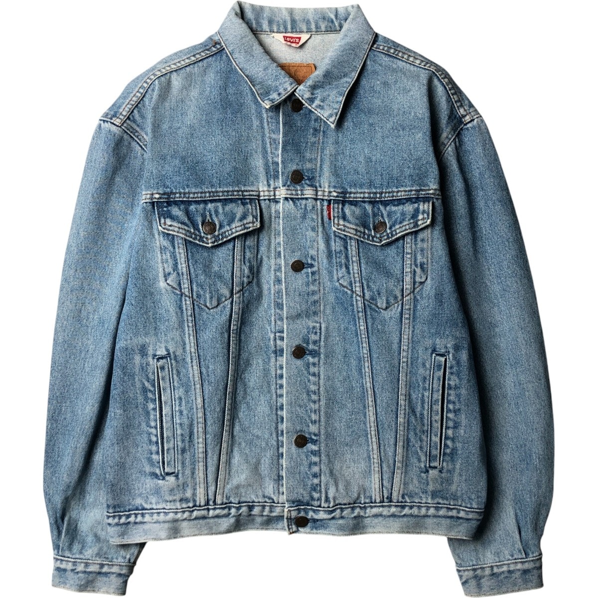 古着 リーバイス Levi's デニムジャケット Gジャン メンズM相当/eaa581969