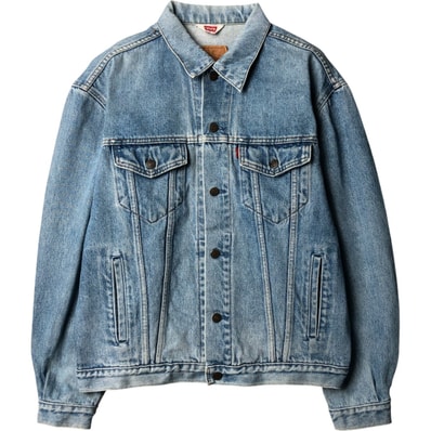 古着 リーバイス Levi's デニムジャケット Gジャン メンズM相当/eaa581969