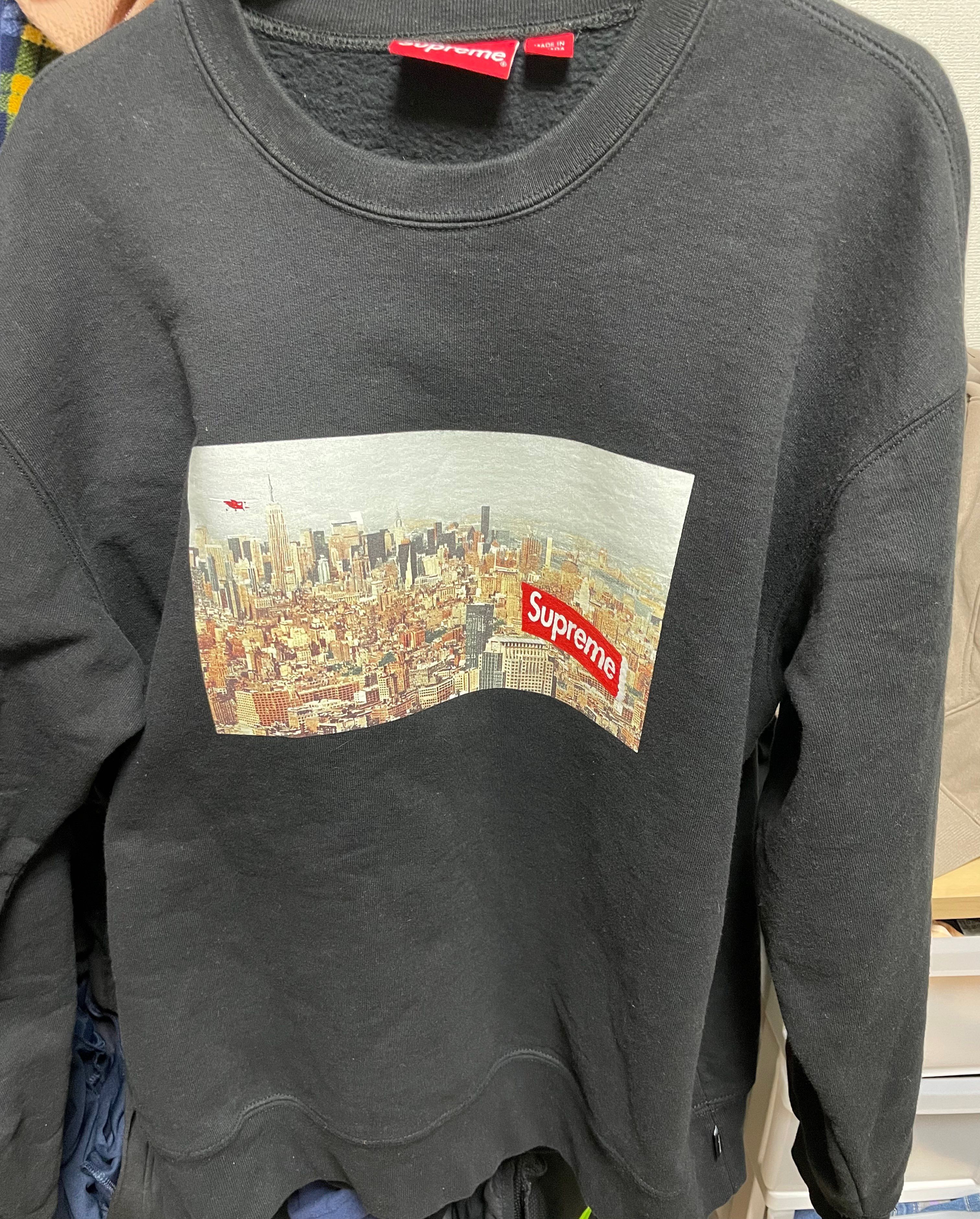 Supreme Aerial Crewneck "Black"