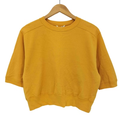 23ss LIGHT FLOWY SWEAT HALF SLEEVE P/O【1139009829219】