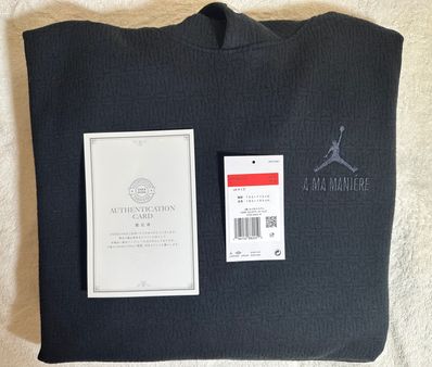 Jordan Brand x A Ma Maniere Jacquard Hoodie "Black"