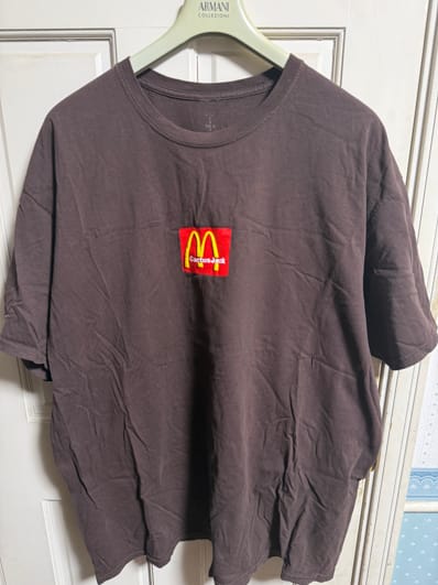 Travis Scott Cactus Jack x McDonald's Sesame III T-Shirt "Brown"