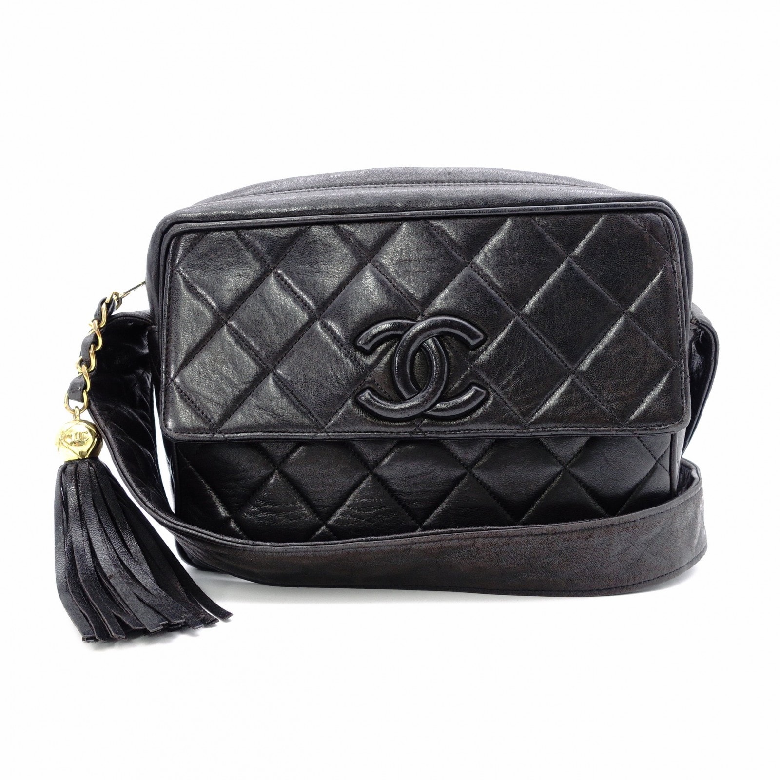 シャネル マトラッセショルダーバッグ レディース