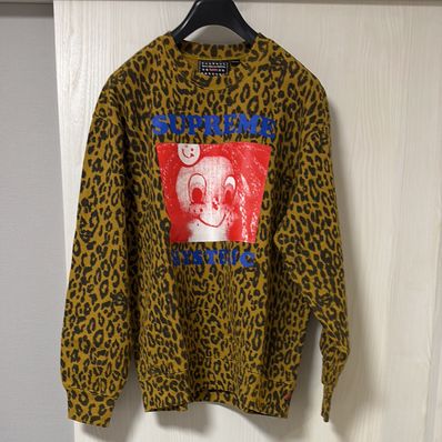 Supreme x HYSTERIC GLAMOUR Crewneck "Leopard Print"
