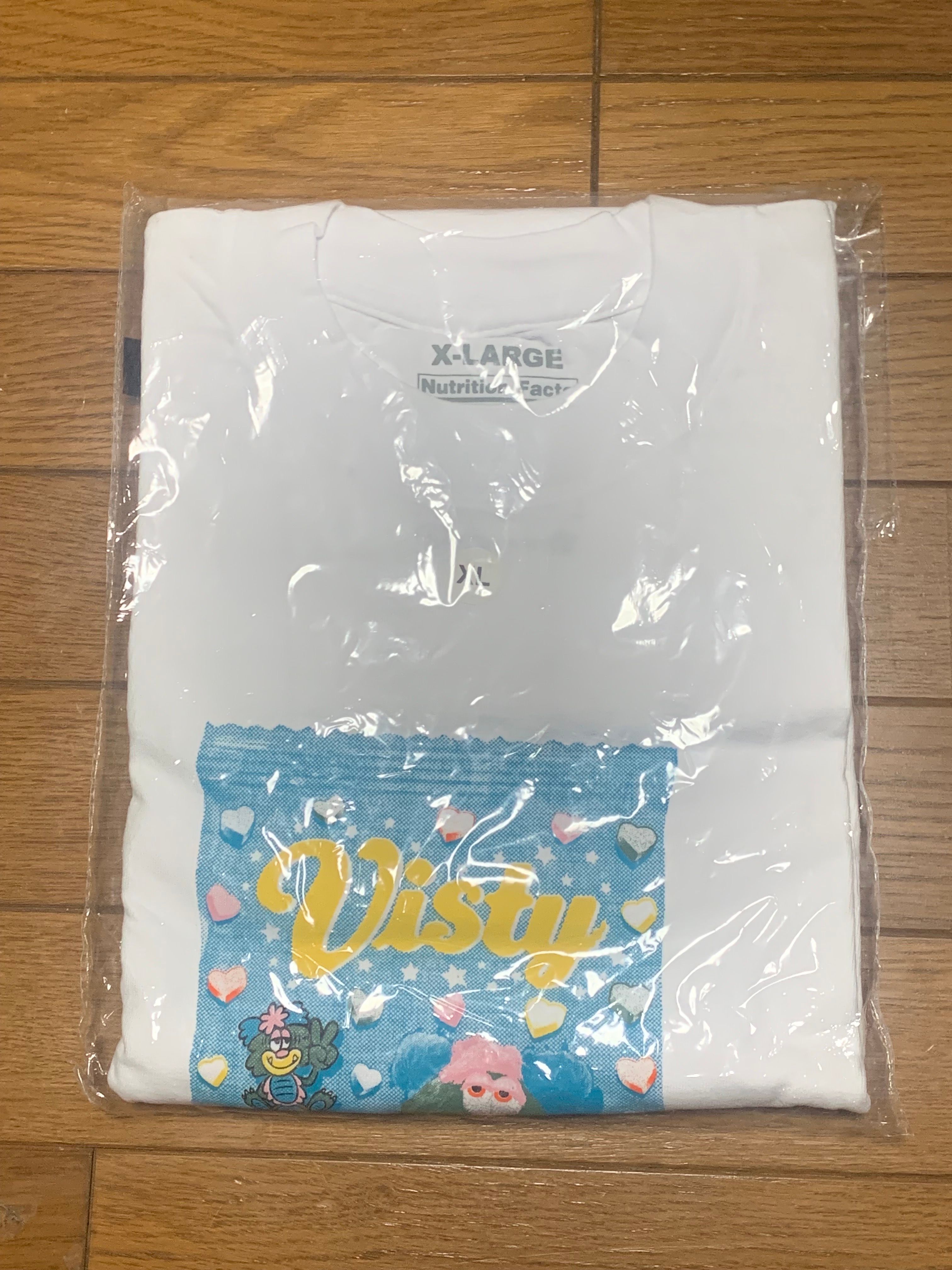 visty tシャツ XLサイズ verdy 白t