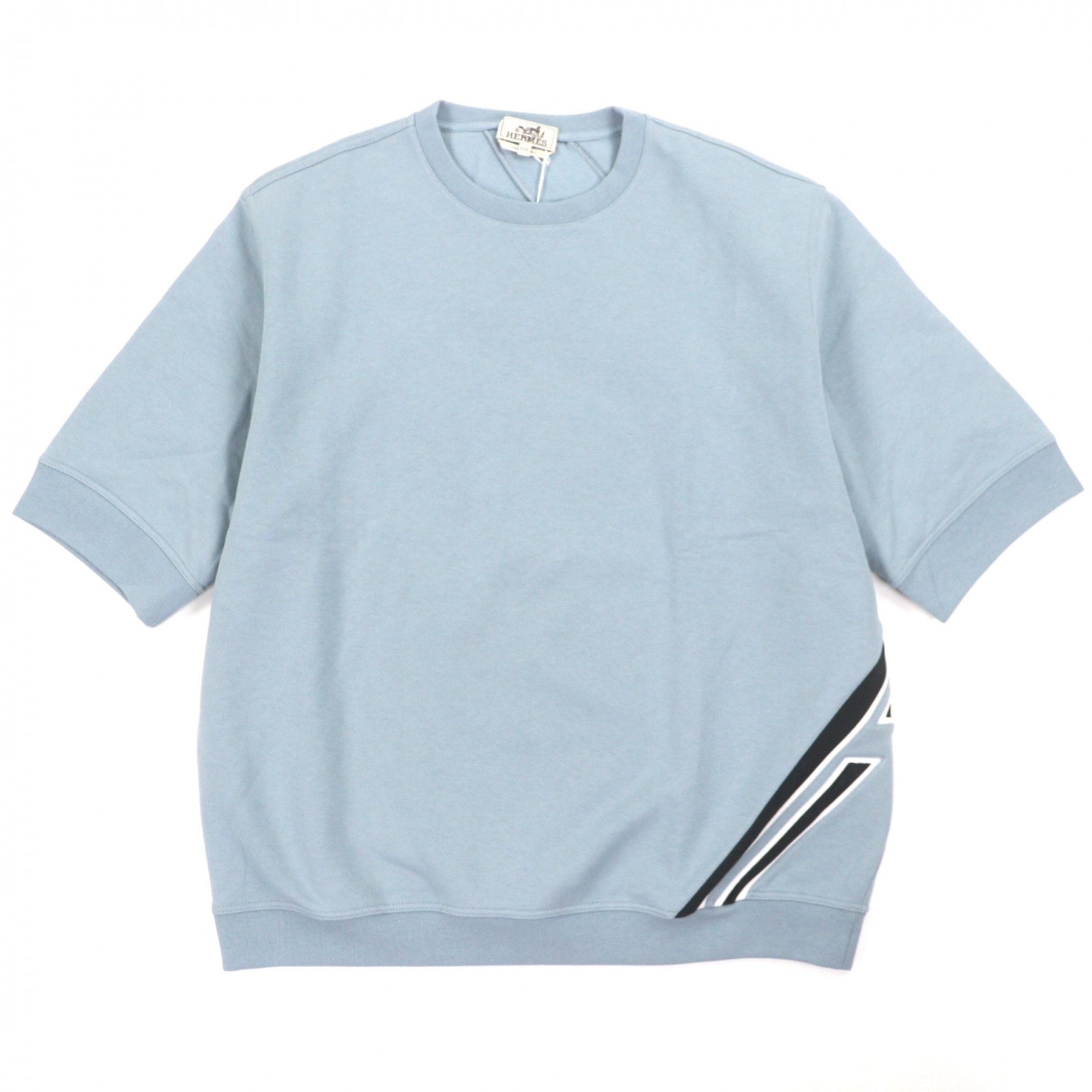 未使用品 エルメス スウェット ラン・H ブルー メンズ XXXL