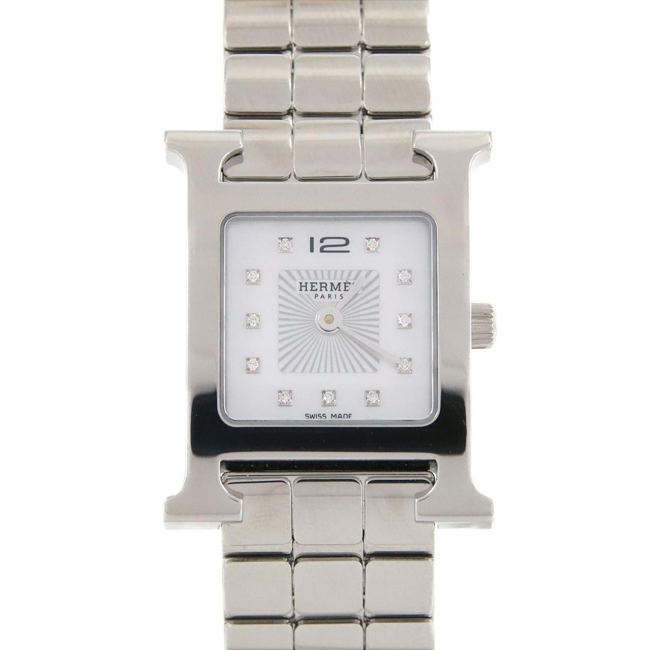 エルメス Hウォッチ・11P HH1.210 SS クォーツ