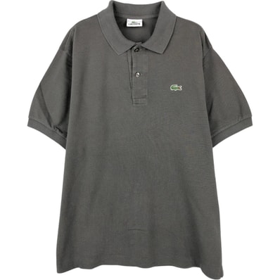 古着 ラコステ LACOSTE ワンポイント 半袖 ポロシャツ 5 メンズL相当/eaa667447