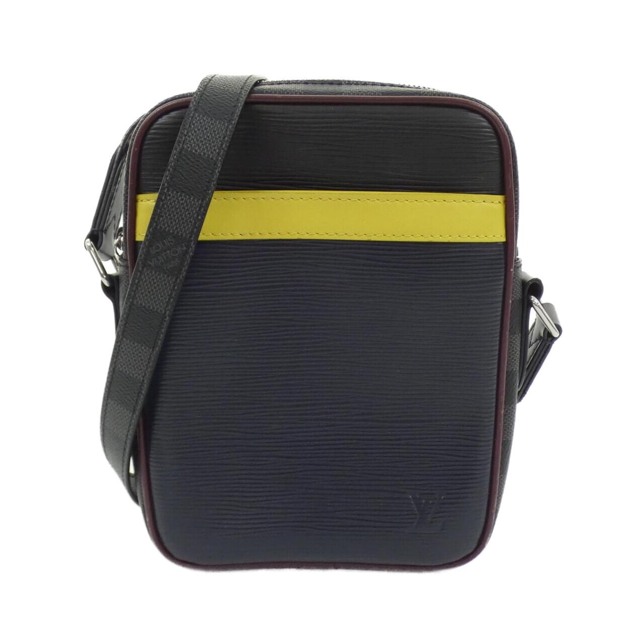 ルイヴィトン エピ+ダミエ グラフィット ダヌーブ スリム M55100 ショルダーバッグ