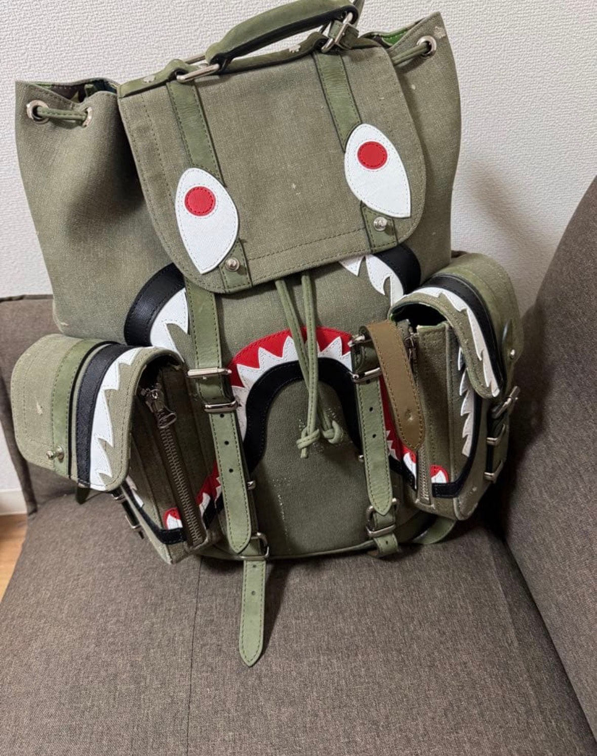A BATHING APE x READYMADE Fieldpack "Green"