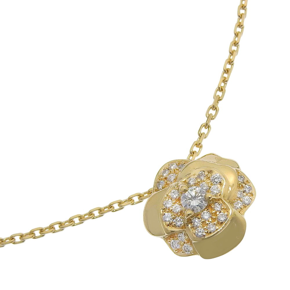 シャネル カメリア レディースネックレス