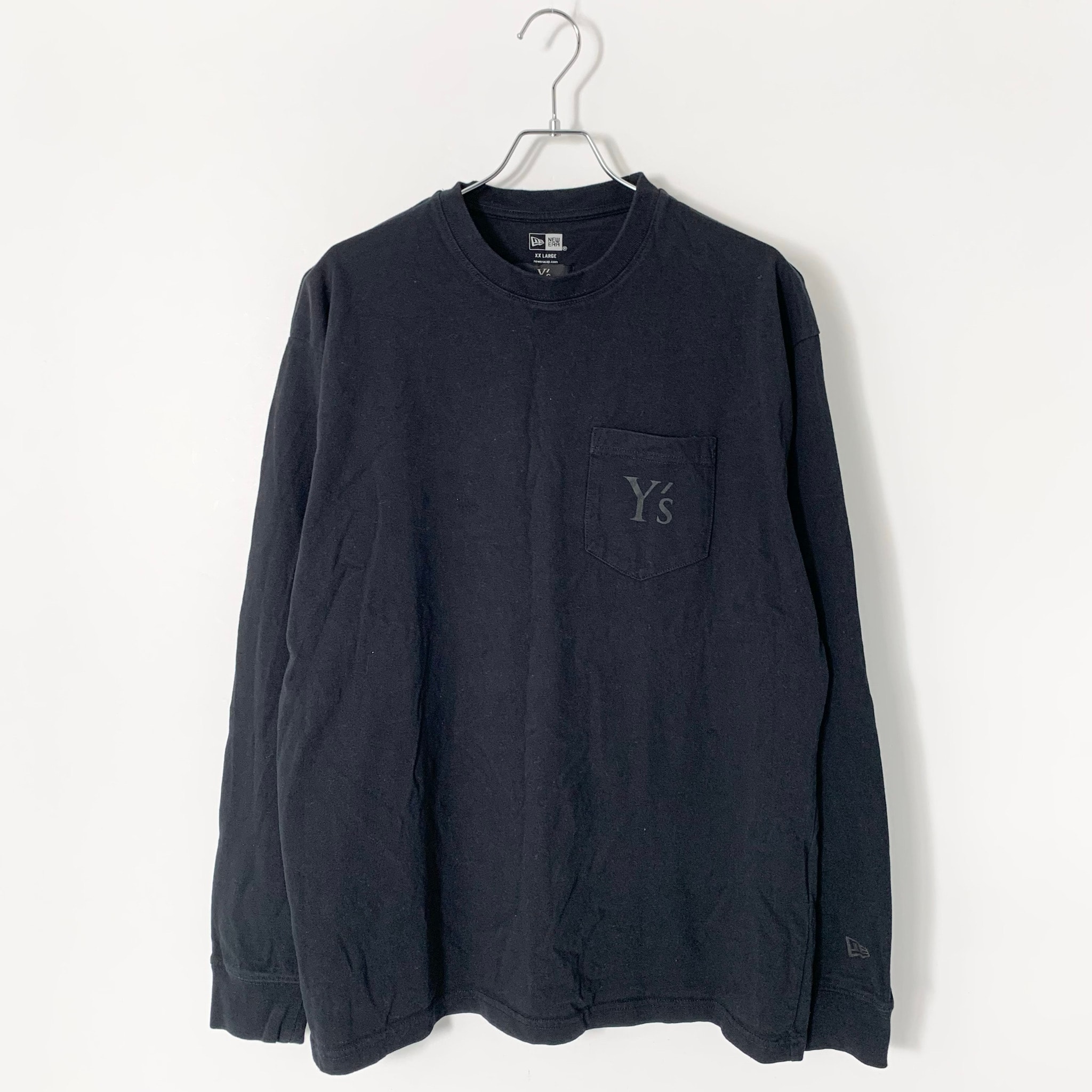 NEW ERA x Y's 24AW Long Sleeve Tee "Black"
