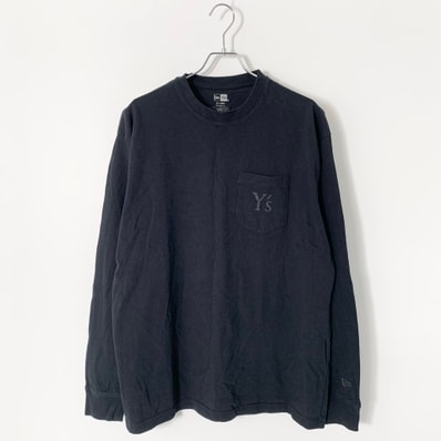 NEW ERA x Y's 24AW Long Sleeve Tee "Black"