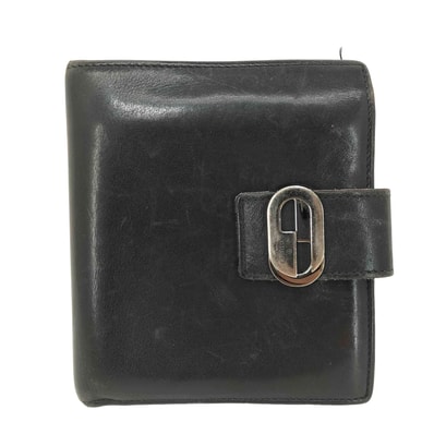 Wホック レザー 2つ折り財布【1141621751175】