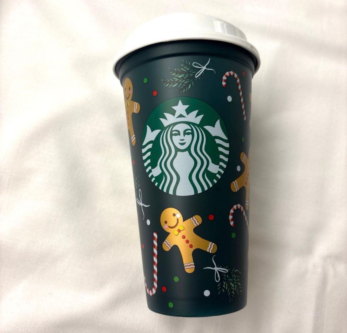 【新品未使用】Starbucks スターバックス 海外限定 クリスマス ホリデー カラーチェンジ リユーザブルカップ スタバグッズ