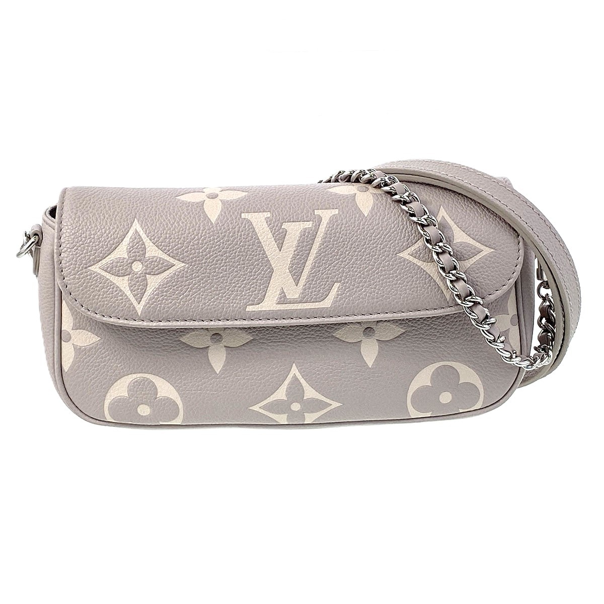 Louis Vuitton Wallet On Chain Ivy Monogram Empreinte "Brume/Quartz"