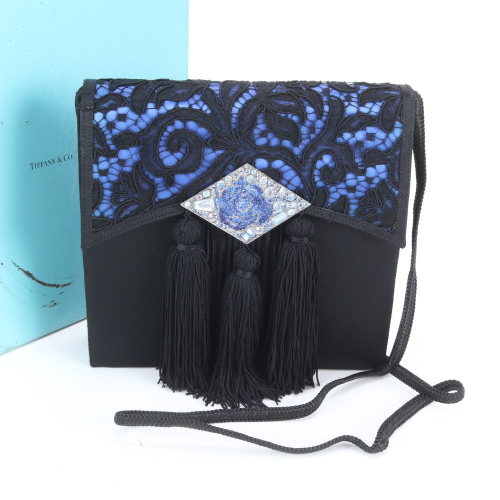 ティファニー レース タッセルショルダーバッグ