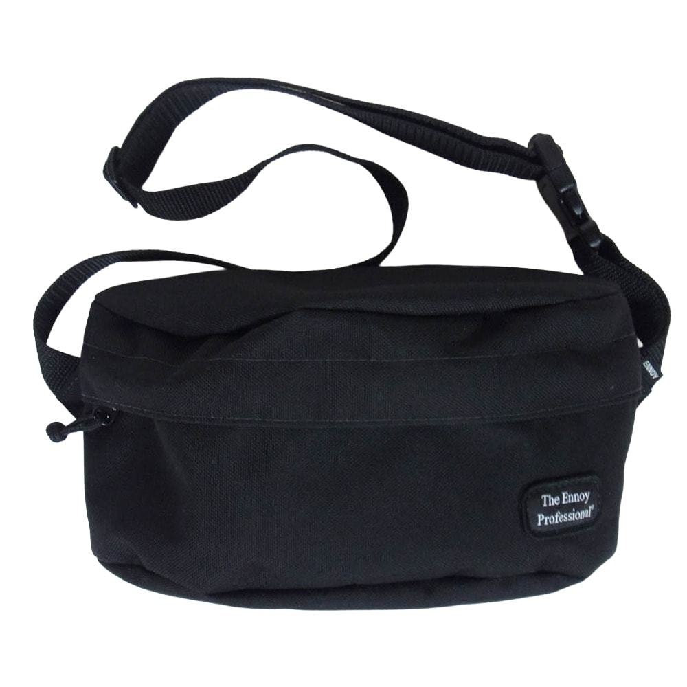 The Ennoy Professional ザ エンノイ プロフェッショナル Waist Bag Cordura Nylon USA製 コーデュラ ナイロン ウエスト ポーチ バッグ ブラック系【中古】