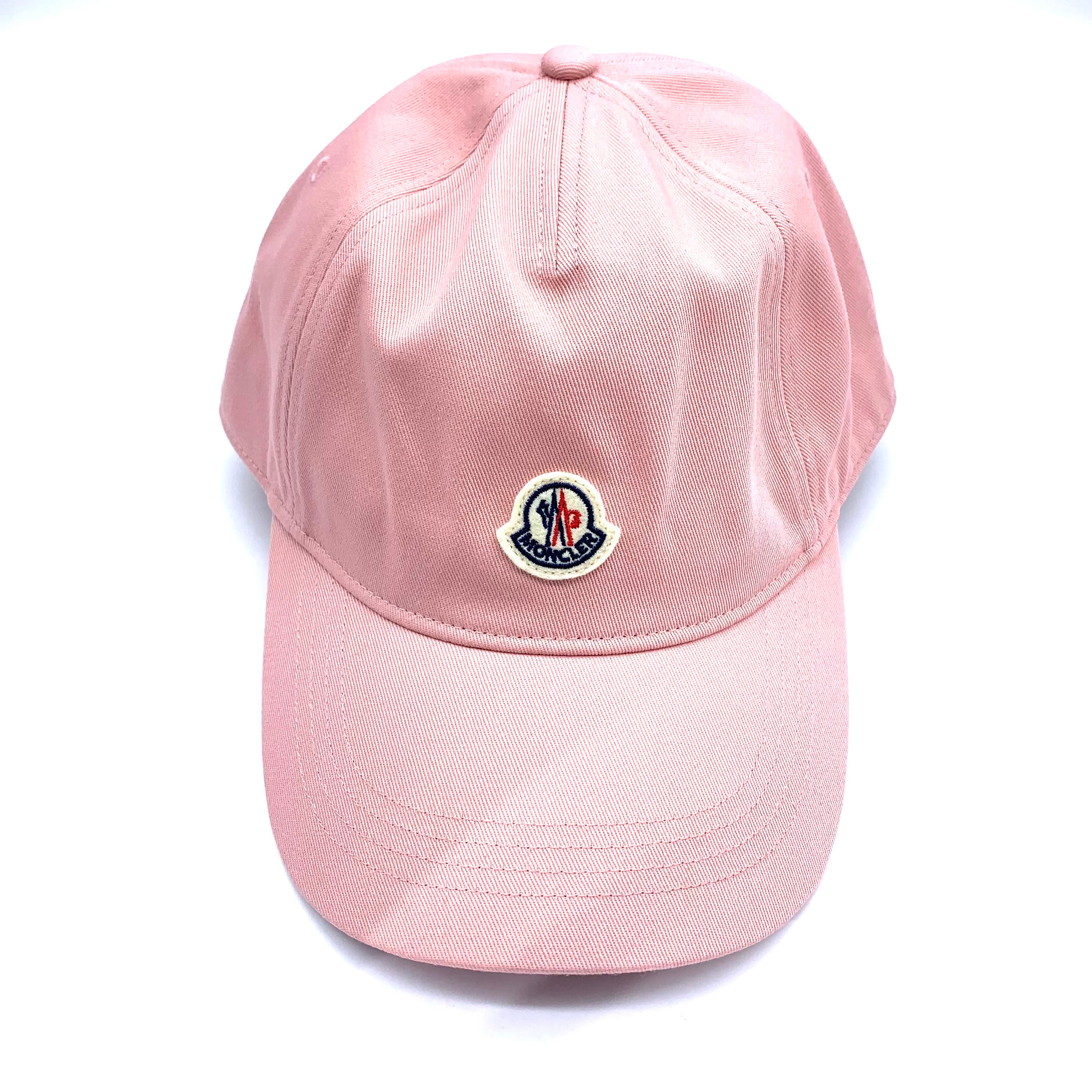 Moncler Logo baseball cap pink